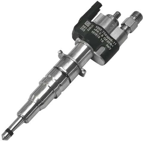Inyector de Gasolina Inyector de combustible 13537589048-11 compatible con BMW Serie 1, 3, 5, 6, N43, E93, N53, E90, índice 11 Boquillas de inyección de combustible