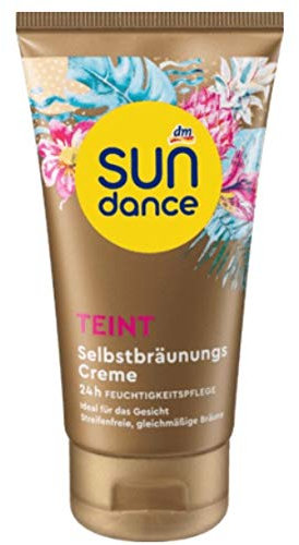 Sundance Selbstbräunungscreme, 75 ml, Feuchtigkeitsspendend, Für alle Hauttypen und -töne geeignet