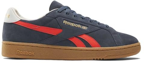 Reebok Club C Grounds UK Unisex-Sneaker für Erwachsene, EACOBL/DYNRED/Chalk, Größe 44,5, Mehrfarbig (Eacobl Dynred Chalk), 44.5 EU