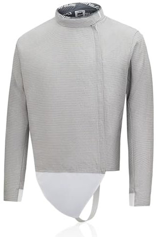 FSADYANG Säbelmetallbekleidung, Fechtanzug, Fechtuniform, Stabile Leitfähigkeit, Langlebig und Dünn, Schutzkleidung for Fechtausrüstung(50)