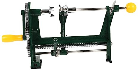 CONGARTENO Pelador Manual Peladora Naranja y Patata con Corte Serrado Pesado Descorazonador y Cortadora para Cocina Hogar