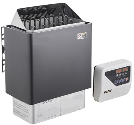 JVDDI Calentador de Sauna, Estufa de Sauna eléctrica, Calentador de Sauna for baño de for un máximo de pies cúbicos, hogar, Hotel, SPA(3K Internal)