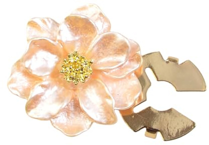 Gemelli decorativi Clip Perlato Fiore Pulsante Clip per Uomo Donna Abito Camicia Uniforme Abbigliamento quotidiano Abbellimenti Uomini Donne Button Covers Gioielli, Misura unica, come descritto, come