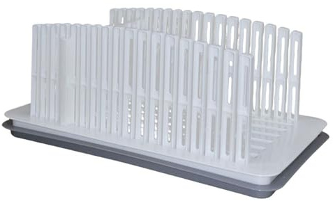 Tabla de cortar para pan hecha en casa – Portátil 34 cm, accesorio para la cocción compacta, modelo para rebanadas uniformes | Familia Preparación de la comida diaria Cafetería Panadería accesorio