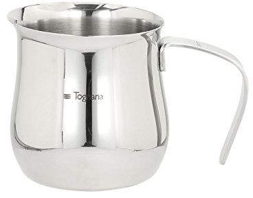 Tognana Riflex - Lechera para Servir 10 Tazas, Acero Inoxidable, Plata