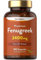 Bockshornklee Kapseln 2400mg | 180 vegane Kapseln | 800mg pro Kapsel | Hochwirksame Saponine | Fenugreek Extrakt | Horbaach