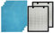 PUREBURG Paquete de 2 filtros de Repuesto HEPA 4 en 1 de Repuesto y 4 prefiltros compatibles con el purificador de Aire UN142 UNbeaten