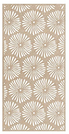 pannello termosifone fiori decorativo classico mdf traforato 100x200cm taglio laser decorazione casa, quadro, fai da te, separè