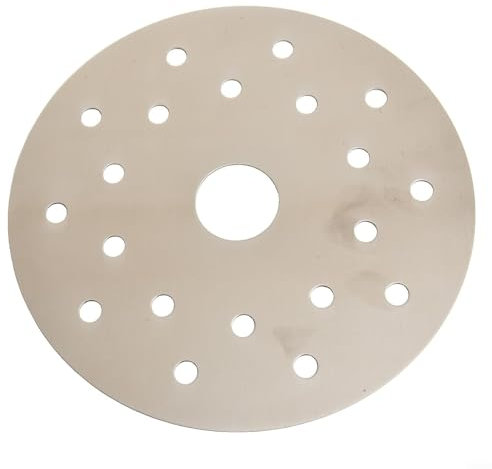 Piastra adattatore a disco per diffusore di calore in acciaio inox per fornelli a induzione, foglio magnetico, compatibile con utensili da cucina per pentole in vetro, casseruole non magnetiche (16,5