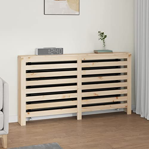 Générique Cache-radiateur 153x19x84 cm Bois Massif de pin,Accessoires pour radiateurs,822601