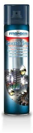 Fra.ber Grasso Spray 400ml Grasso Lubrificante Antiattrito Lunga Durata Auto Moto