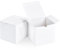 SHIPKEY 10PCS White Cardboard Gift Boxes with lids |10x10x10 cm Square Boxes | Small Gift Boxes Suitable for Party, Wedding, Christmas, Holidays, Birthdays and All Other Occasions