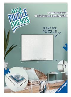 Ravensburger - Cornice per Puzzle 500 Pezzi 49x36cm, Accessorio Adulti, Facile da Montare, Idee Regalo per Appassionati, Tutto il Necessario è Incluso, Puzzle non incluso