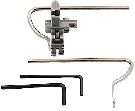 LOVIVER Prensatelas para acolchado de guía, ajustables para principiantes, fácil instalación, pies acolchados estables para el hogar, Industrial para coser,