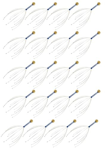 ISTOVO 20X Head Massage Spider Head Masseur for Relaxation Therapy and Stress Relief