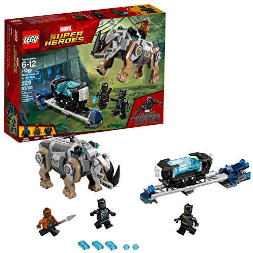 LEGO 76099 Marvel Super Heroes Black Panther Rhino Face-Off By The Mine