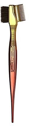 RED by Kiss Chrome Edge Brush Bacteria Free Sterilized Boar Bristles Hair Styling Brush Comb