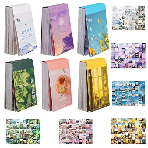 300 Pezzi Adesivi Scrapbooking, Washi Adesivi per Scrapbooking