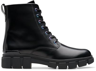 Clarks Evyn Top Y Mode-Stiefel, Schwarz, 37 EU