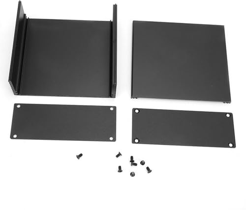Scatola per Circuiti Elettronici, Scatola di Raffreddamento in Alluminio per Strumenti PCB per Circuiti Stampati Custodia per Progetti Elettronici Fai-da-te Scatola di Protezione