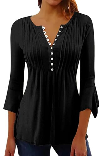Cocila Camicia da Donna in Saldo Camicia Bianca Trasparente Camicie da Donna Taglie Forti in Lino Magliette Bianche Mezza Manica Arancione Nere Economiche Maglie Gialle Cotone Maglia Rossa Raso Blusa