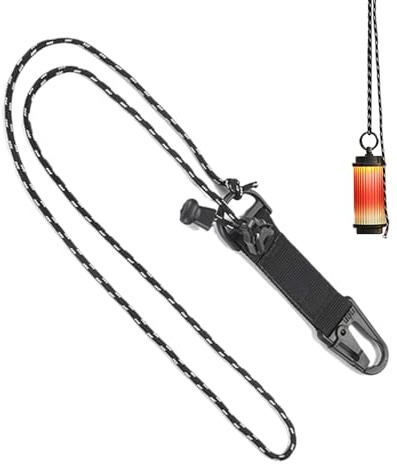 Cuerda para Tienda De Campaña - Cuerda Ajustable para Tienda De Campaña con Montaje Rápido Y Alta Resistencia - Cuerda Multiusos Longitud Ajustable Ligera para Interior Jardín Y Toldo