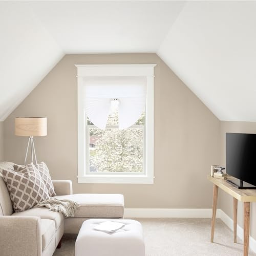 BLINDECOR | Estor Plisado sin Taladrar Velcrado | Plisada TR Basic 19 Blanco 90X190 | Plisada Translúcida para Ventanas