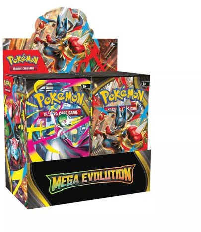 Pokémon Trading Card Game: Mega Evolution Booster Display, 36 Count
