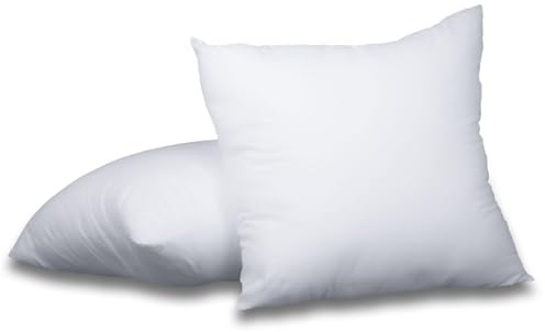 Genérico MARCAVI | 2 Rellenos Cojín 70x70 Mullido Tejido Suave Ideal Descanso y Decoración - Relleno Cojín Interior Ligero y Resistente, Adaptable Fundas sofá, Cama, Respaldo