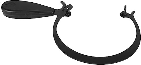 CHICIRIS Cadre de Scie à Chantourner en Alliage Durable, Outil de Scie à Bijoux de Conception Incurvée pour les Outils D'artisanat du Bois Matériau: Noir pour L'acier, le Cuivre, L'or, L'aluminium