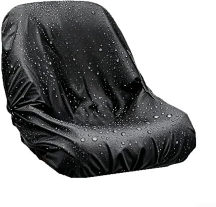 Funda impermeable grande para asiento de cortacésped, funda de asiento de tela Oxford impermeable para cortacésped, protector de asiento para cortacésped