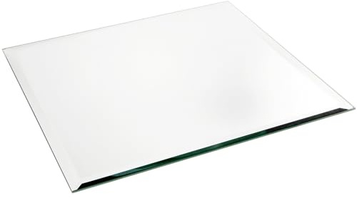 Plymor 12 Square, 5mm Thick Beveled Glass Mirror