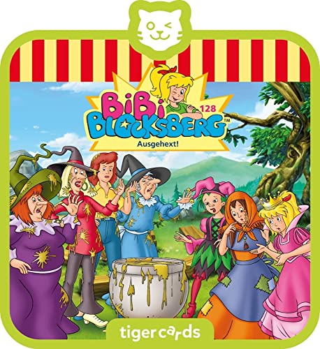 tigermedia tigercard Bibi Blocksberg Folge 128 Ausgehext Mädchen Geschichten tigerbox Hörbox Audioplayer Hörspiel Kassetten CD Hörbuch Kindermusik