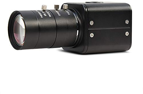 MOKOSE HDMI Camera, HD 1080P 60FPS Digital Security Camera, Industry Digital Camera with 5-50mm Telephoto Zoom Manual HD Lens.