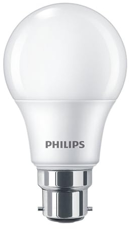 Philips CorePro LED Bulb A60 B22 Bayonet Cap 13W LED Light Bulb 100W Equivalent Warm White 2700K 1521 Lumens Non-Dimmable Energy Saving Lamp for Home & Commercial Use