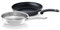 Fissler Pfannen Set 2-teilg/Edelstahl-Pfanne Steelux Pro unbeschichtet (Ø 24 cm) & Aluminiumpfanne Levital+ Classic beschichtet (Ø 28cm) – Induktion