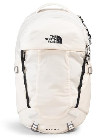 The North Face Women's Recon Everyday Backpack, Gardenia Wht/Blk-NPF, OSFA