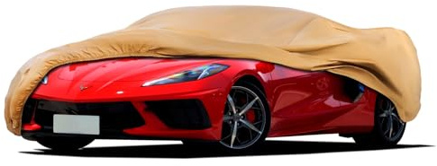 JURMON Outdoor Car Cover Custom Fit for 1983-2026 Chevrolet Corvette