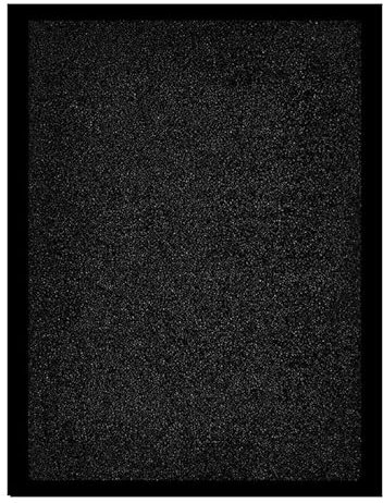 Fit Even Washable Rubber Rug – Outdoor & Indoor Heavy Duty Non-Slip Rug for Kitchen Garden, Inside & Outside Floor Mats, Waterproof and Dirt Trapper Entrance Rug (Black, 120x150 cm)
