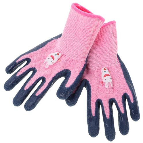 PACKOVE Gartenhandschuhe für Jungen und Mädchen 1 Paar Kinderschutzhandschuhe für Outdoor-aktivitäten – für Camping Gartenarbeit Angeln