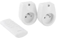 CHACON Set de 2 Prises on/Off + télécommande