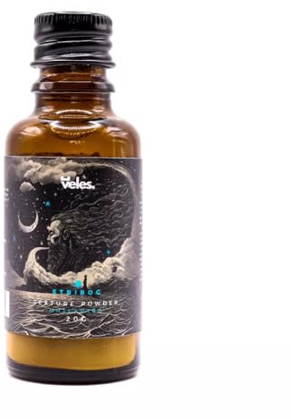 Veles Stribog naturligt hårpulver 20g luktfri matt volym textur stylingpulver torrschampo vegansk