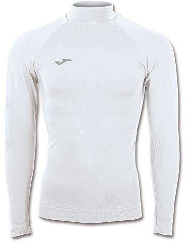 Joma101650.200.S-M Brama Classic Thermal T-Shirt, Uomo, Bianco, S-M