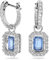 Swarovski Millenia Ohrringe, Rhodinierte Hängeohrringe mit Strahlenden Swarovski Kristallen