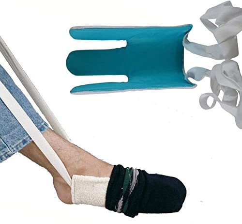 CUSMA Ayudas para Los Calcetines, Ponerse Y Quitarse Los Calcetines Sin Agacharse, Ayuda para Vestirse, para Ancianos, Embarazadas, Discapacitados