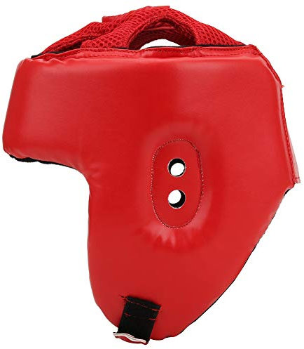 Boxhelm, Kopfschutz aus PU-Leder für das Training (L)