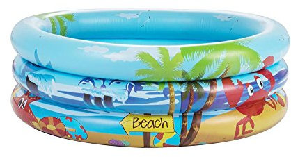 VEDES Großhandel GmbH - Ware 77703497 Splash & Fun Babyplanschbecken Beach Fun, Ø70cm