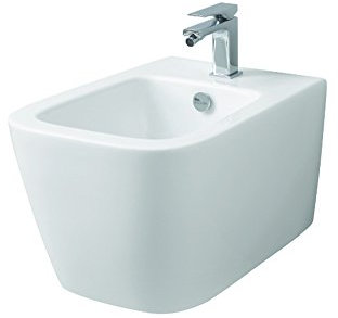 A16 bidé suspendido/blanco sin decoración.