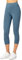 Merry Style Damen Leggings 3/4 Capri Leggings aus Viskose MS10-144 (Jeans, M)