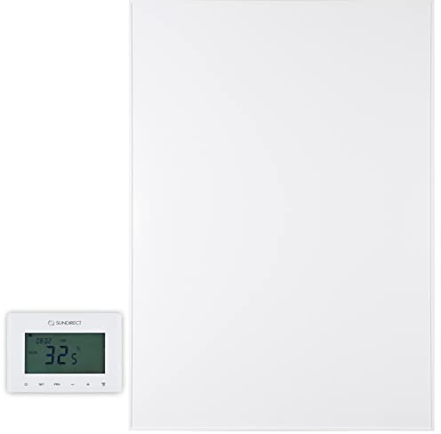 PE1000 Plus - Calefacción por infrarrojos (85 x 120 cm, 1000 W, termostato Smart1.0)